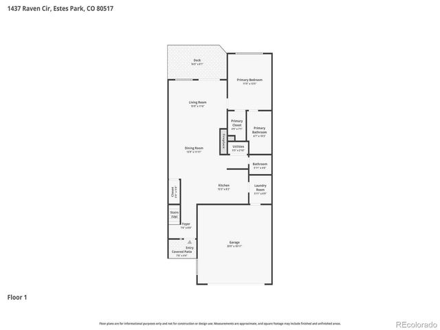 1437 Raven Circle D, Estes Park, CO 80517