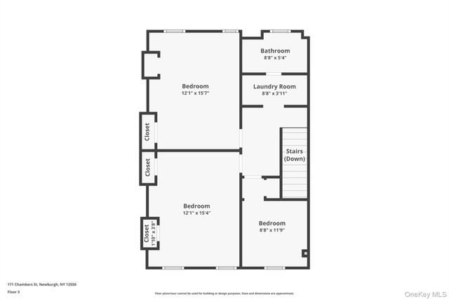 171 Chambers Street B, Newburgh, NY 12550