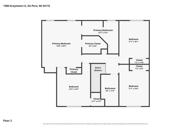 1388 GRAYSTONE COURT, De Pere, WI 54115