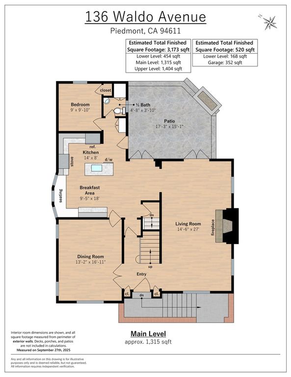 Image 2 of property listing at 136 Waldo Ave, Piedmont, CA 94611