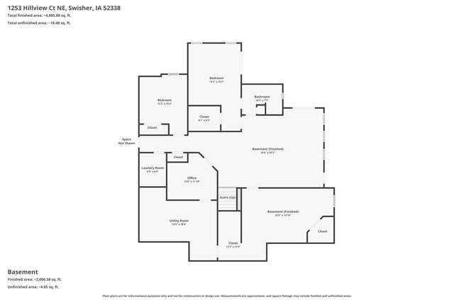 1253 Hillview Court NE, Swisher, IA 52338
