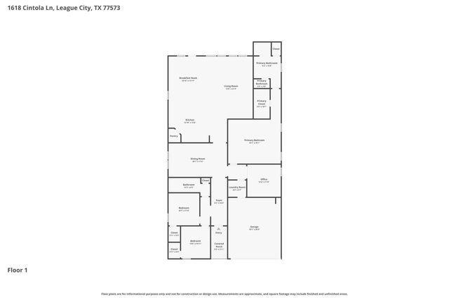 1618 Cintola Lane, League City, TX 77573