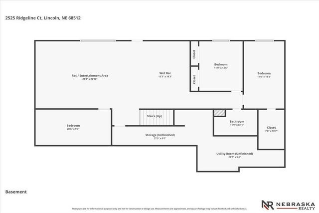 2525 Ridgeline Court, Lincoln, NE 68512