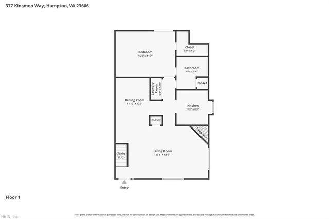 377 Kinsmen WAY, Hampton, VA 23666