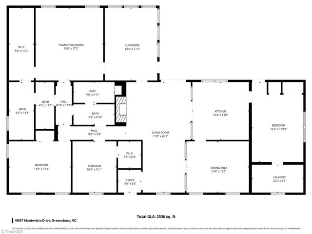 4907 Montevista Drive, Greensboro, NC 27407