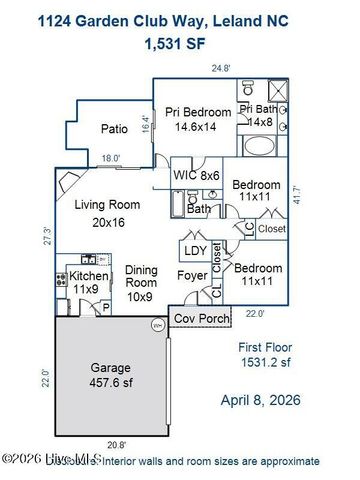 1124 Garden Club Way, Leland, NC 28451