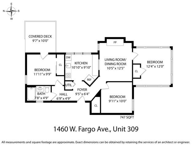 1460 W Fargo Avenue 309, Chicago, IL 60626