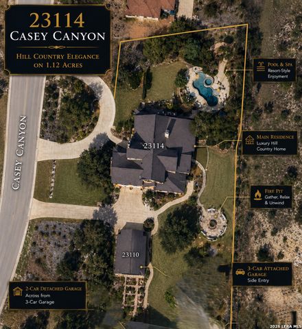 23114 Casey canyon, San Antonio, TX 78255