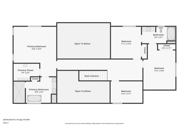 2820 Bluebird Drive, Portage, WI 53901