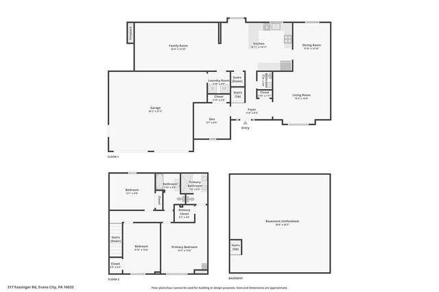 317 Fassinger Rd, Connoquenessing Twp, PA 16033