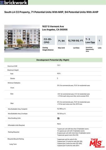 1637 S Vermont Avenue, Los Angeles, CA 90006