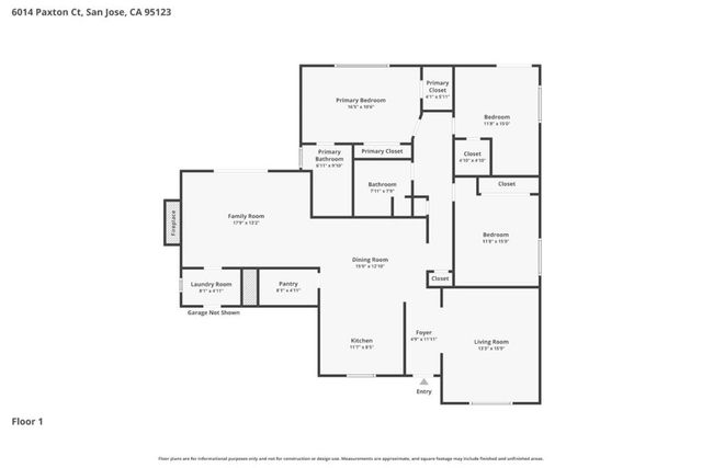 6014 Paxton Court, San Jose, CA 95123