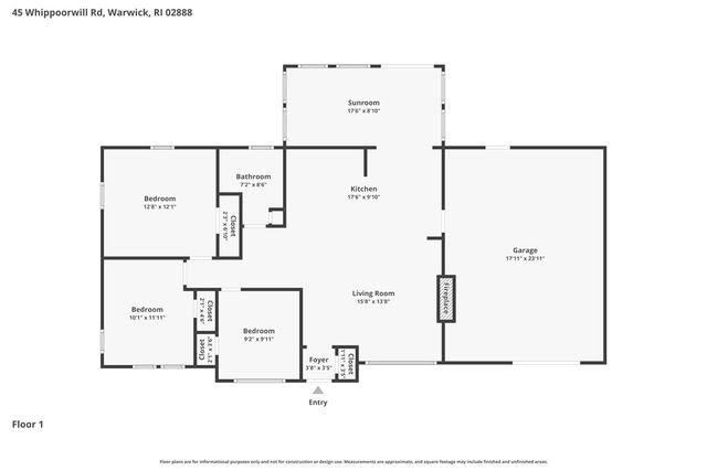 45 Whippoorwill Road, Warwick, RI 02888