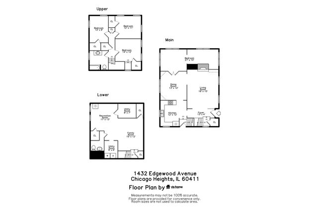 1432 E EDGEWOOD Avenue, Chicago Heights, IL 60411
