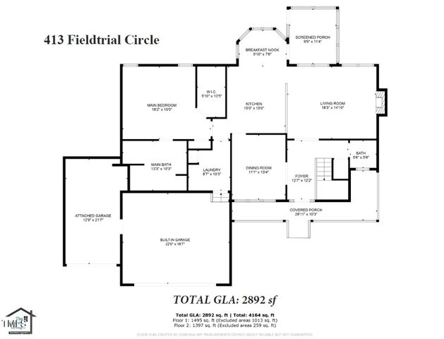 413 Fieldtrial Circle, Garner, NC 27529