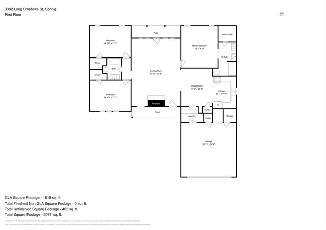 3302 Long Shadows Street, Spring, TX 77380