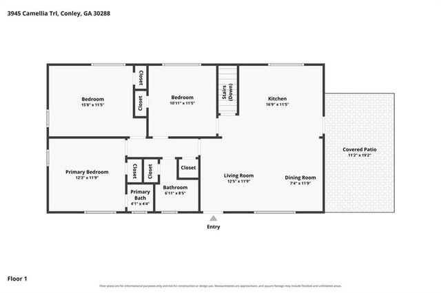 3945 Camellia Trail, Conley, GA 30288