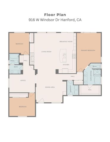 916 W Windsor Drive, Hanford, CA 93230