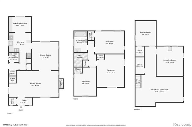 6174 Bishop Street, Detroit, MI 48224