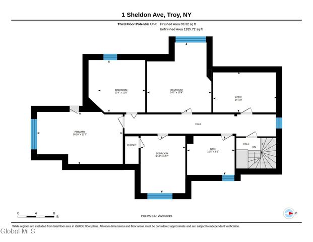 1 Sheldon Avenue, Troy, NY 12180