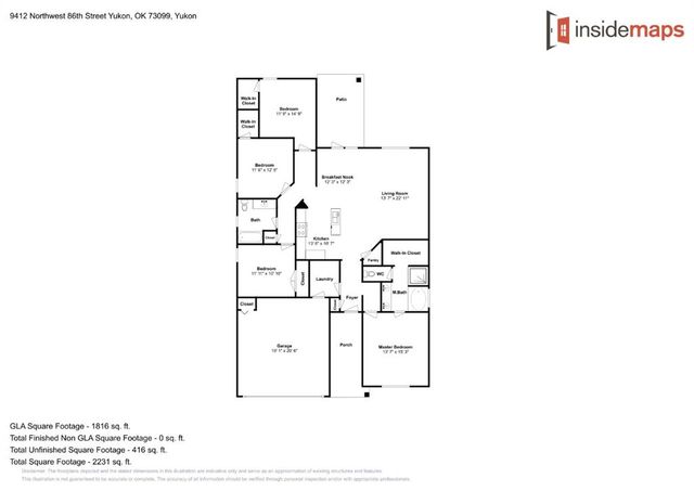 9412 NW 86th Street, Yukon, OK 73099
