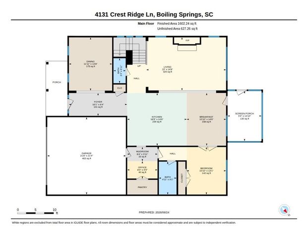 4131 Crest Ridge Lane, Boiling Springs, SC 29316