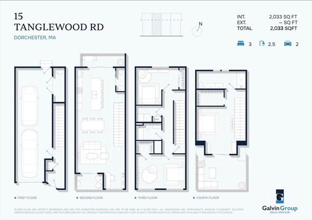 15 Tanglewood D, Boston, MA 02124