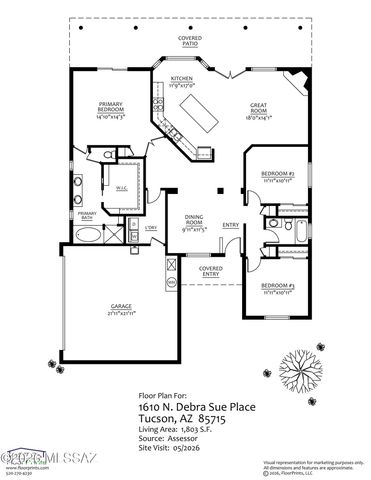 1610 N Debra Sue Place, Tucson, AZ 85715