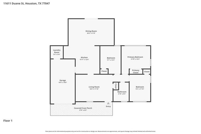 11611 Duane Street, Houston, TX 77047