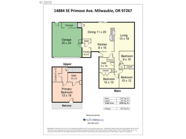 14884 Se PRIMROSE Ave, Milwaukie, OR 97267