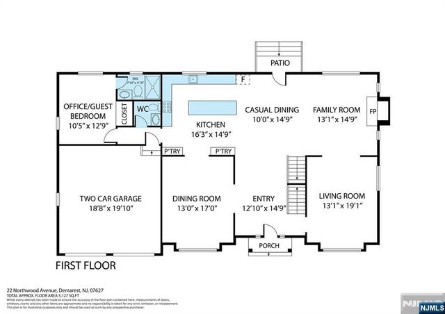 22 Northwood, Demarest, NJ 07627