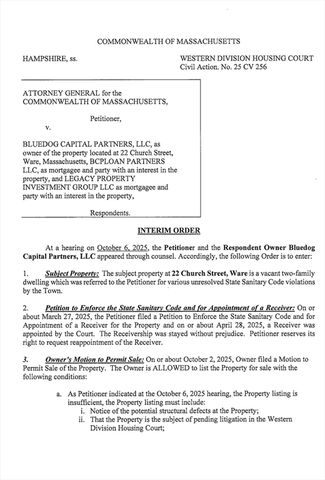 22 Church, Ware, MA 01082