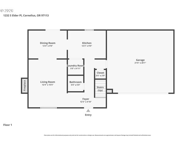 1232 ELDER Pl, Cornelius, OR 97113