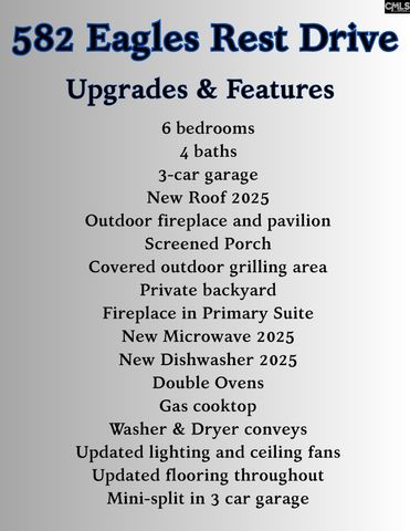 582 Eagles Rest Drive, Chapin, SC 29036