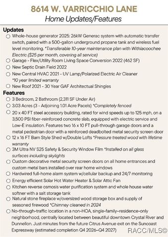 8614 W Varricchio Lane, Crystal River, FL 34428