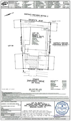 23402 Zinfandel Drive, Alvin, TX 77511