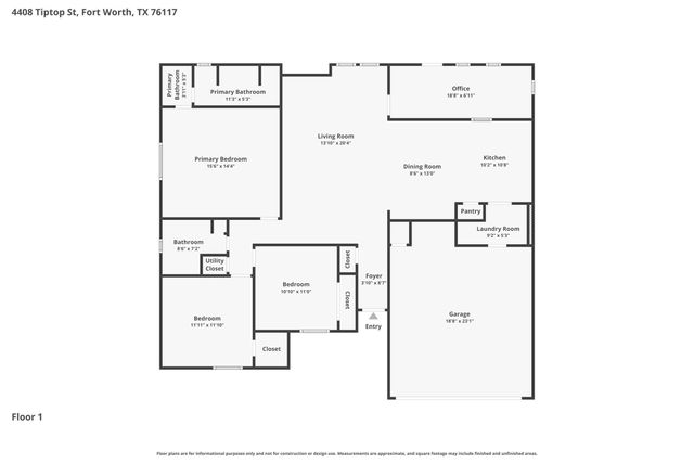 4408 Tiptop Street, Haltom City, TX 76117