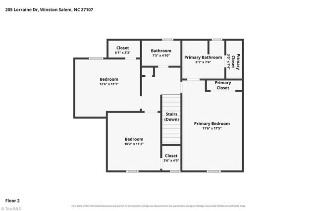 205 Lorraine Drive, Winston-salem, NC 27107