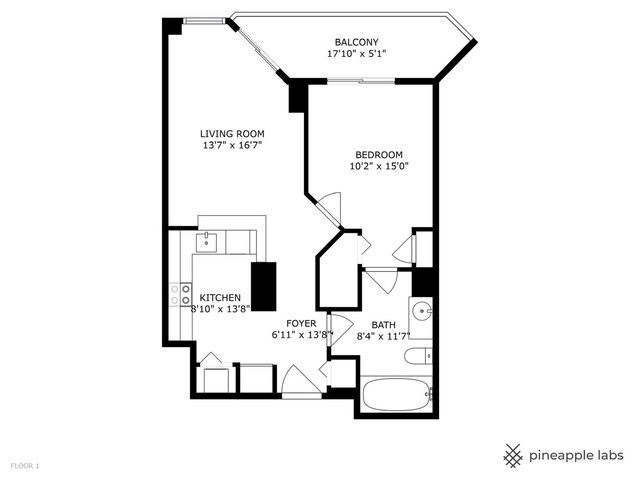 222 N Columbus Drive 2607, Chicago, IL 60601
