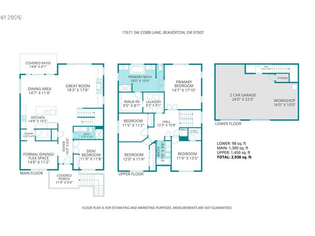 17671 Sw COBB Ln, Beaverton, OR 97007