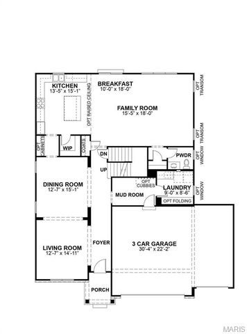 1 Washington 3 Car at The Reserve at Wildwood, Wildwood, MO 63040