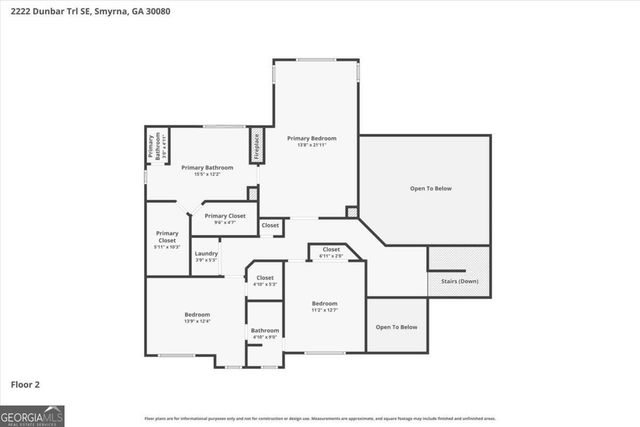 2222 Dunbar Trail SE, Smyrna, GA 30080