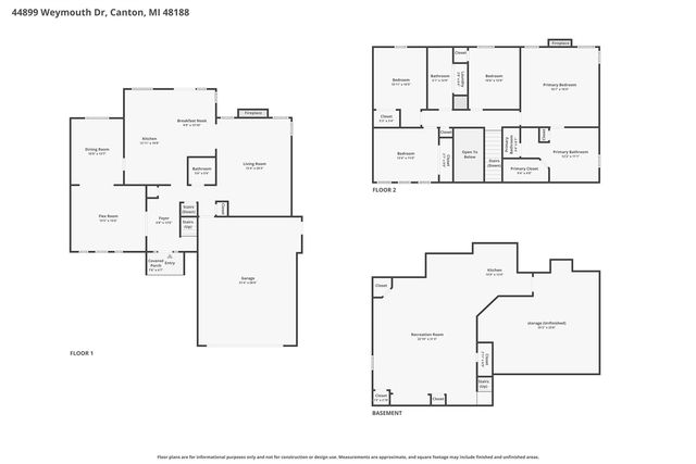 44899 Weymouth Drive, Canton, MI 48188