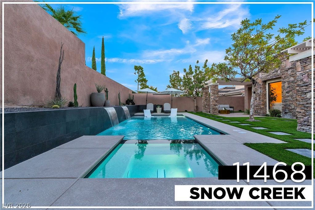 11468 Snow Creek Avenue, Las Vegas, NV 89135 — exterior