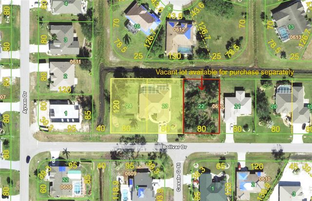 25042 BOLIVAR DRIVE, Punta Gorda, FL 33983