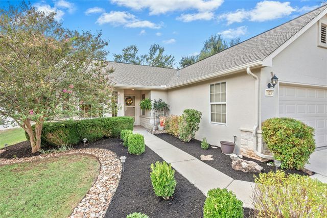 103 Whitewing WAY, Georgetown, TX 78633