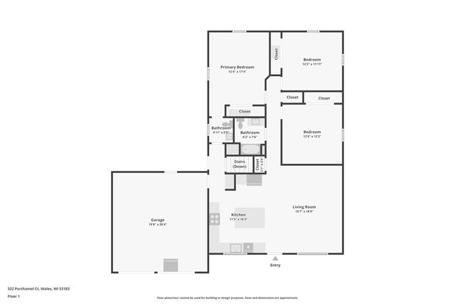 322 Porthamel COURT, Wales, WI 53183