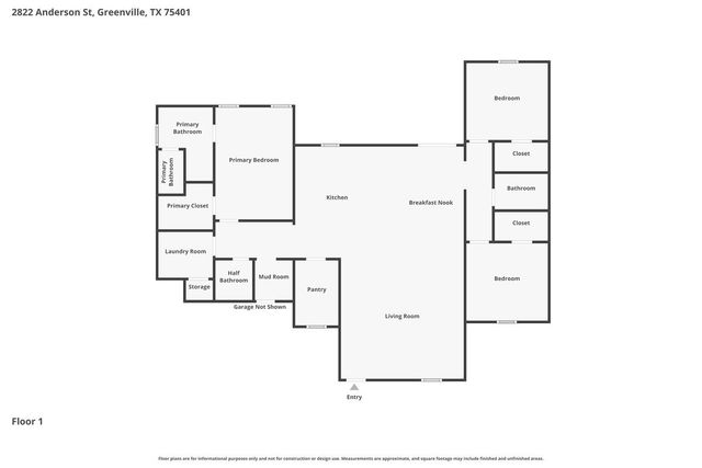 2822 Anderson Street, Greenville, TX 75401