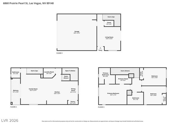 6860 Prairie Pearl Street, Las Vegas, NV 89148