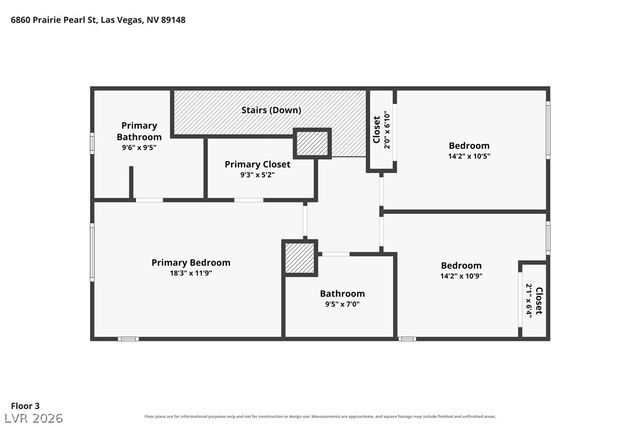 6860 Prairie Pearl Street, Las Vegas, NV 89148